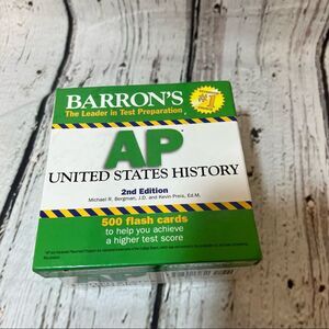 AP BARRON'S UNITED STATES HISTORY FLASH CARDS